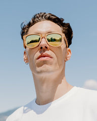 The Classic Zebra Gold - Wildwood Eyewear | Sunglasses Canada