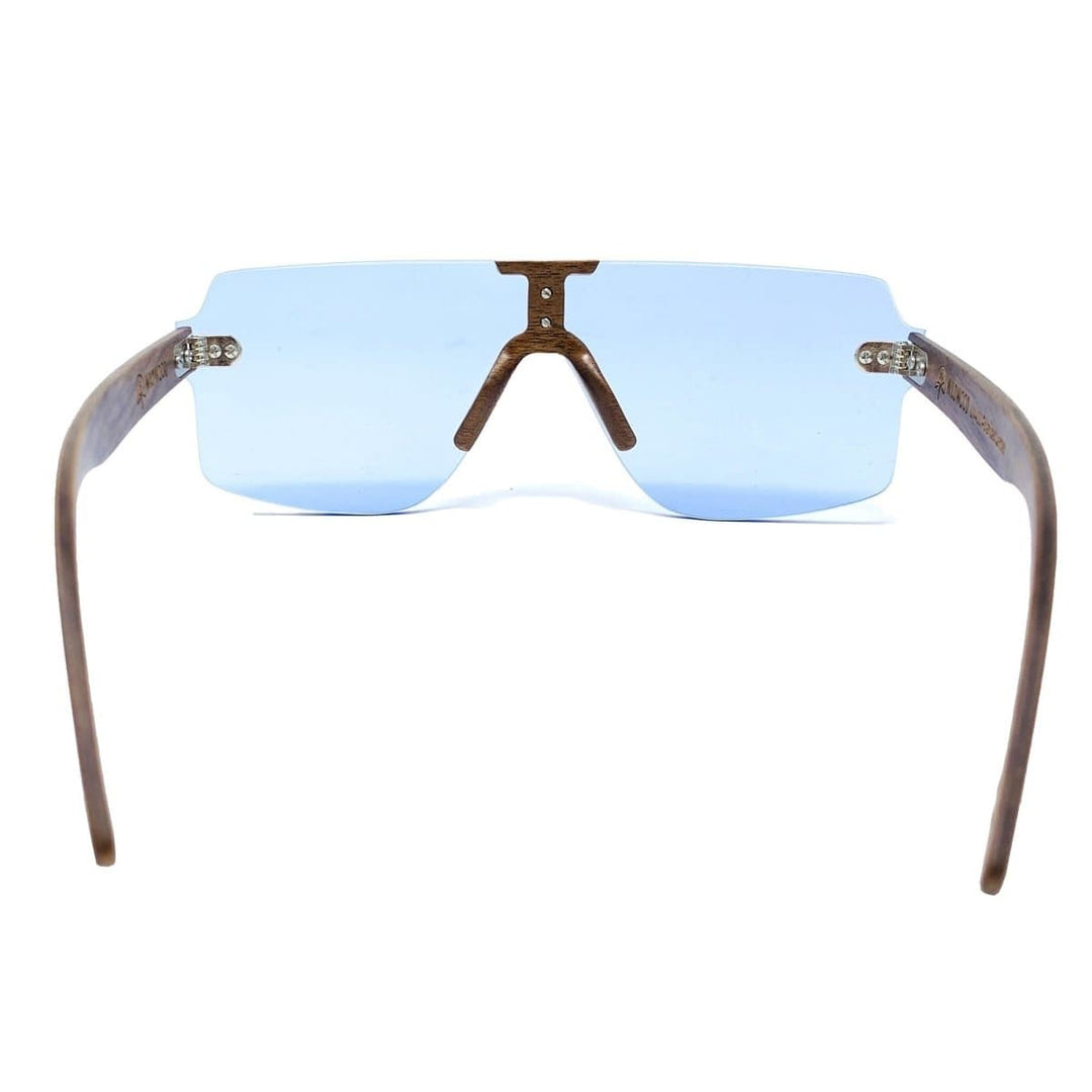 The Gambler Sunglasses by Wildwood Eyewear (Light Blue Lenses)